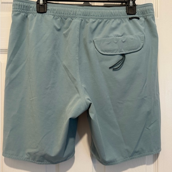 Vissla Solid Sets Stretch Swim Trunks Stone Blue Size Large. From The Buckle. - Picture 4 of 7